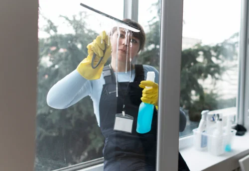 Nettoyage de vitres intérieures et extérieures à Pranles